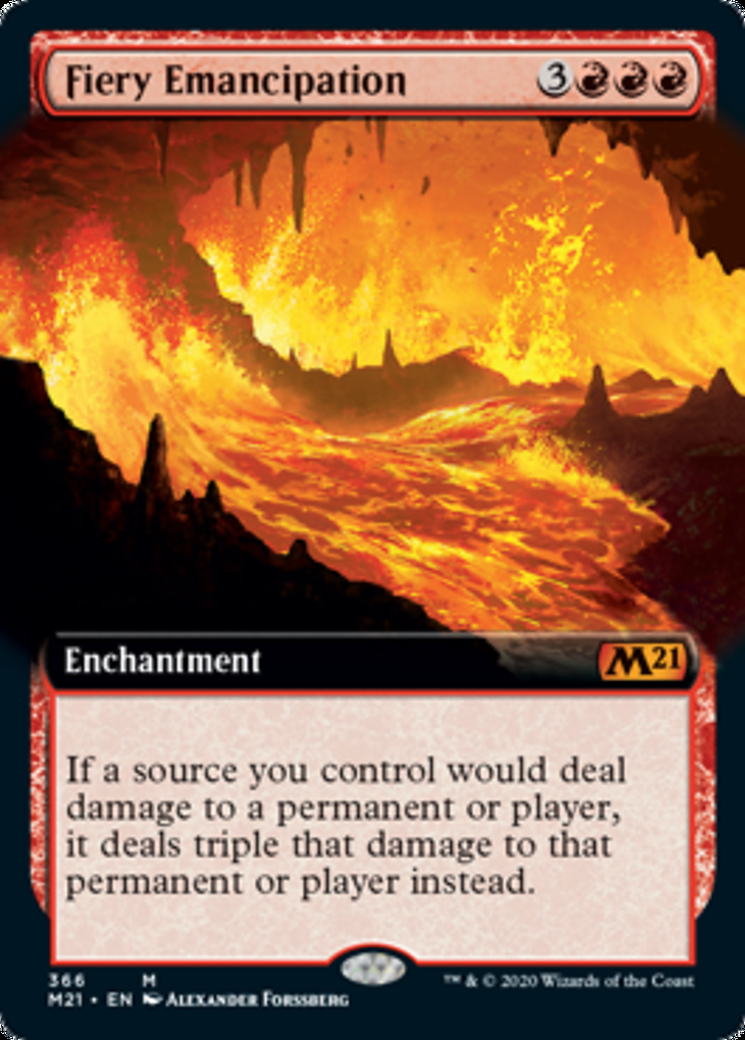 Fiery Emancipation - Core Set 2021-(366)
