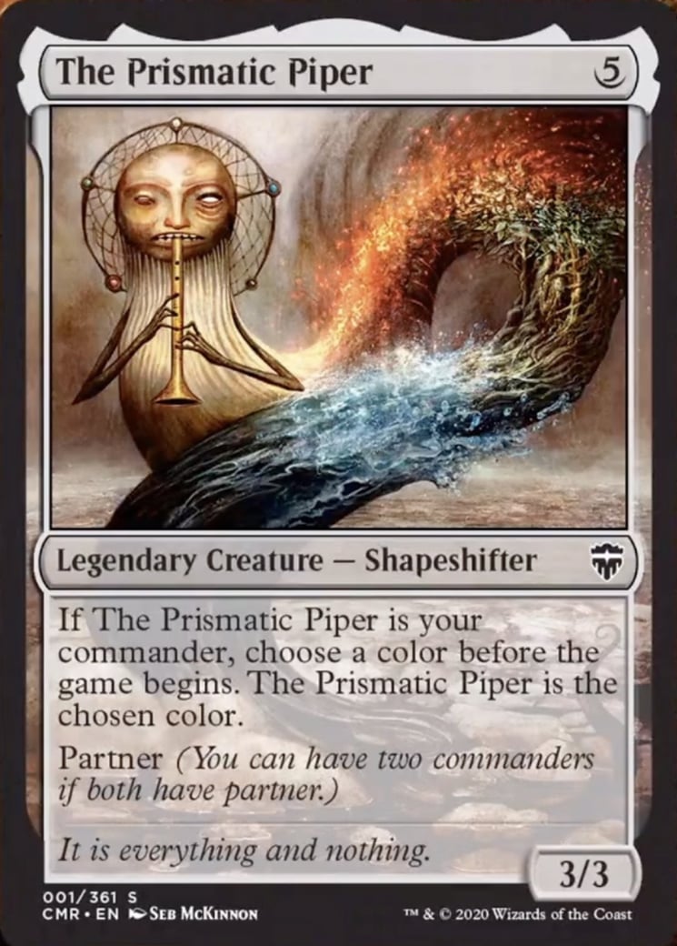 The Prismatic Piper - Commander Legends-(001)