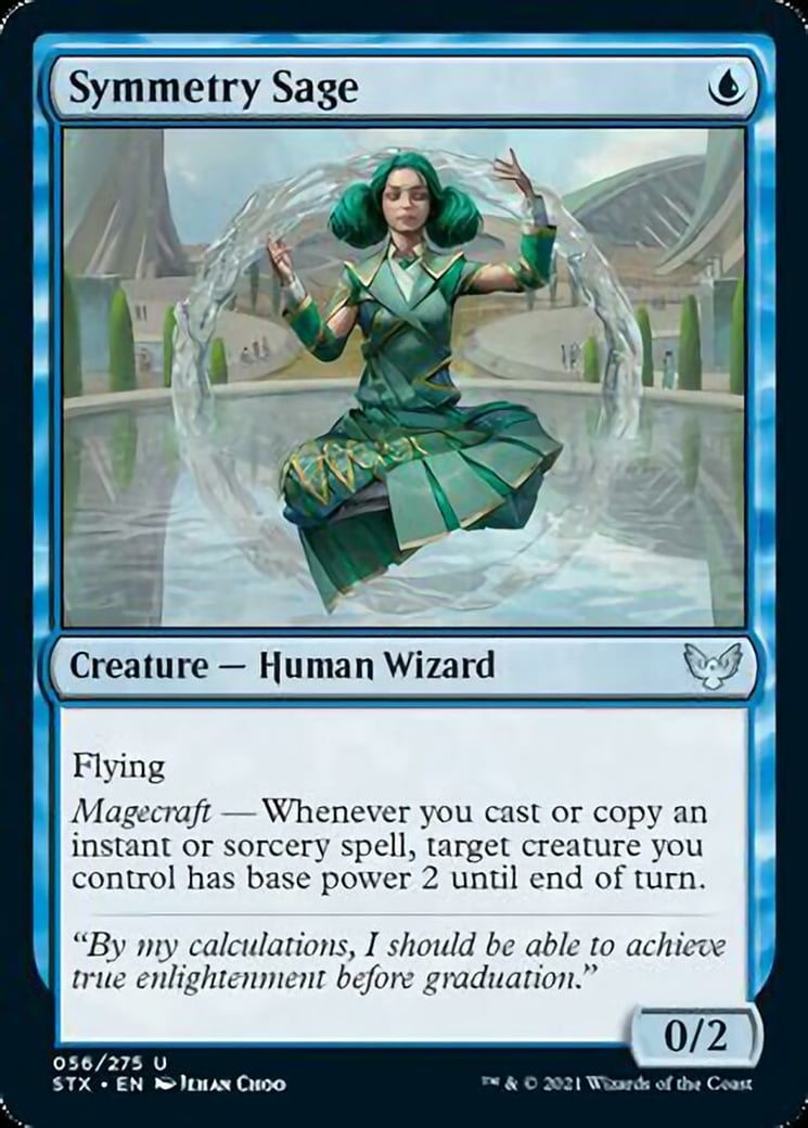 Symmetry Sage - Strixhaven: School of Mages-(056)