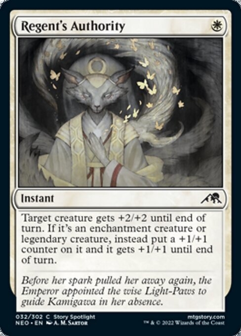 Regent's Authority - Kamigawa: Neon Dynasty-(032)