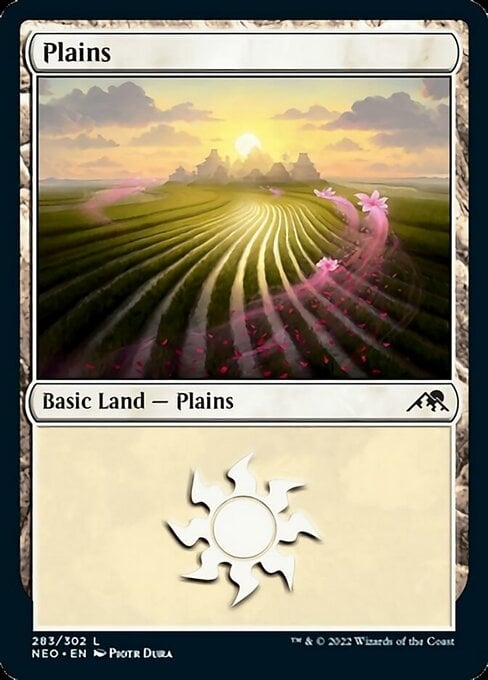 Plains - Kamigawa: Neon Dynasty-(283)