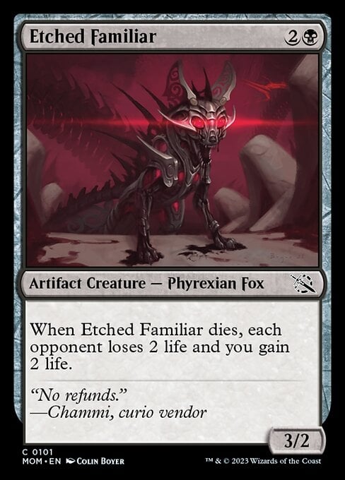 Etched Familiar - March of the Machine-(101)