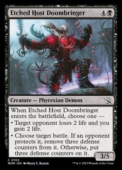 Etched Host Doombringer - March of the Machine-(102)