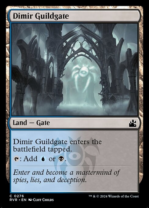 Dimir Guildgate - Ravnica Remastered-(276)