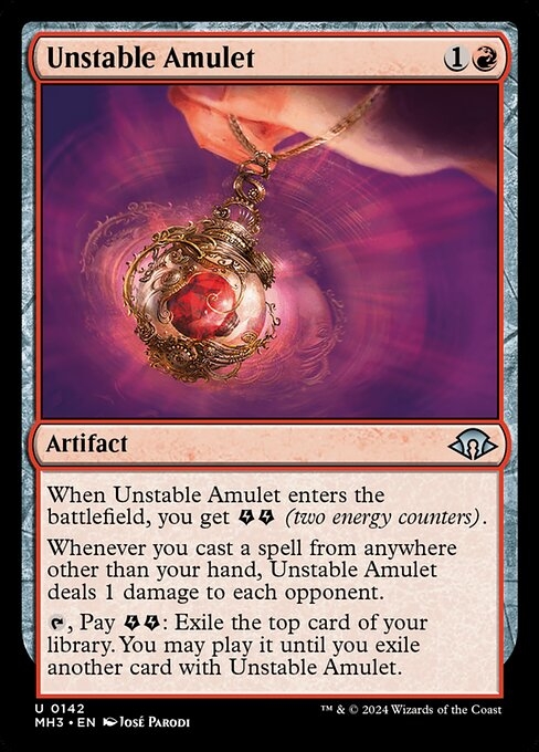 Unstable Amulet - Modern Horizons 3-(142)