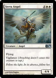 Serra Angel - Magic 2013-(031)-(Foil)