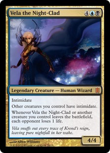 Vela the Night-Clad - Commander's Arsenal-(018)-(Foil)