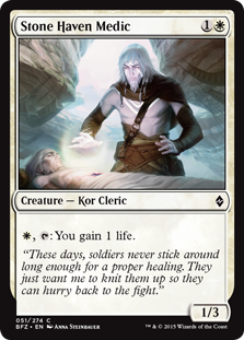 Stone Haven Medic - Battle for Zendikar-(051)
