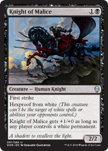 Knight of Malice - Dominaria-(097)