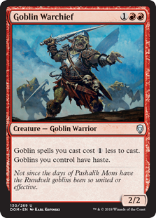 Goblin Warchief - Dominaria-(130)