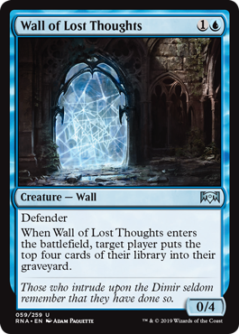 Wall of Lost Thoughts - Ravnica Allegiance-(059)