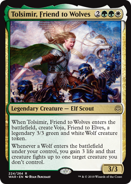Tolsimir, Friend to Wolves - War of the Spark-(224)