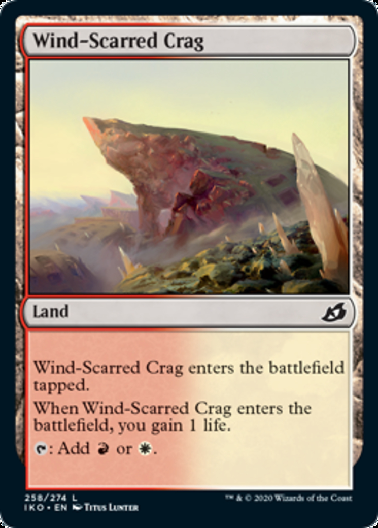 Wind-Scarred Crag - Ikoria: Lair of Behemoths-(258)