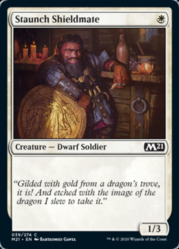 Staunch Shieldmate - Core Set 2021-(039)
