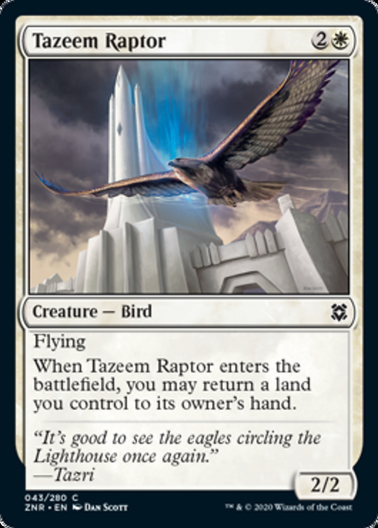 Tazeem Raptor - Zendikar Rising-(043)