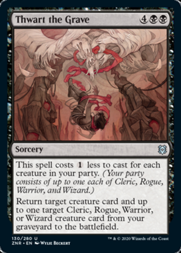 Thwart the Grave - Zendikar Rising-(130)