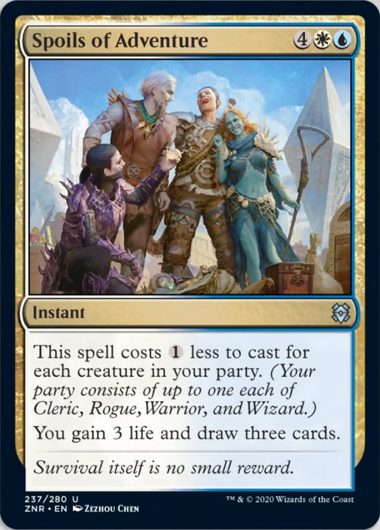 Spoils of Adventure - Zendikar Rising-(237)