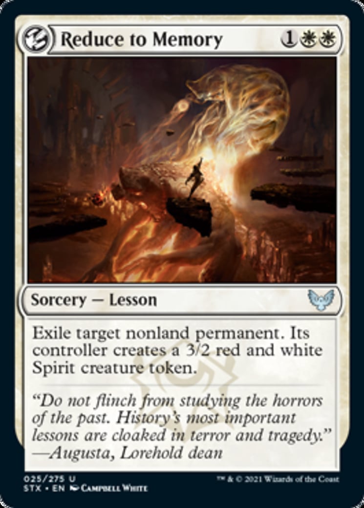 Reduce to Memory - Strixhaven: School of Mages-(025)