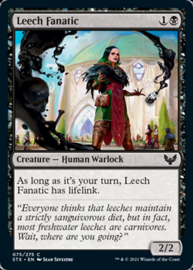 Leech Fanatic - Strixhaven: School of Mages-(075)
