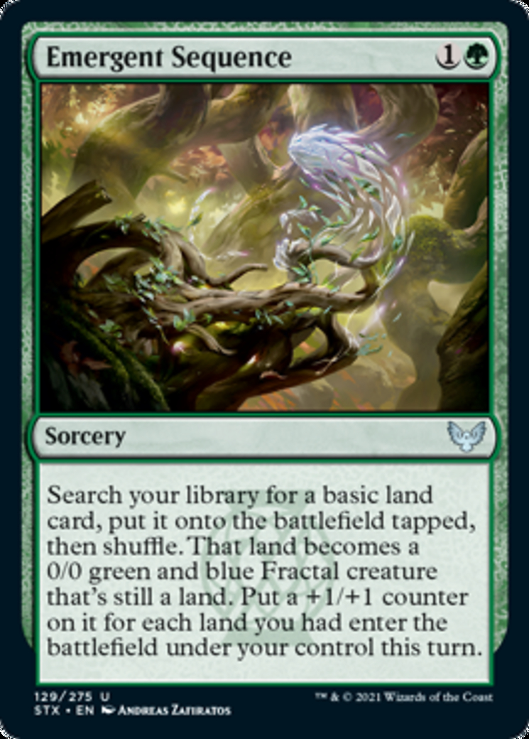 Emergent Sequence - Strixhaven: School of Mages-(129)