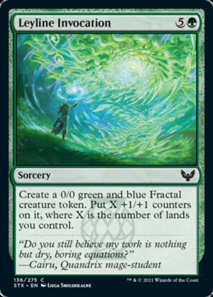 Leyline Invocation - Strixhaven: School of Mages-(136)