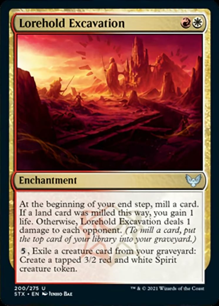 Lorehold Excavation - Strixhaven: School of Mages-(200)