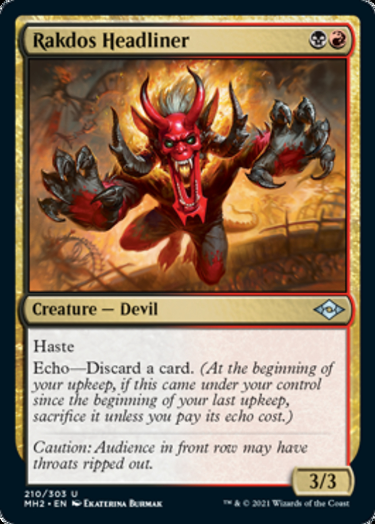Rakdos Headliner - Modern Horizons 2-(210)