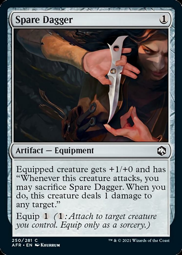 Spare Dagger - Adventures in the Forgotten Realms-(250)