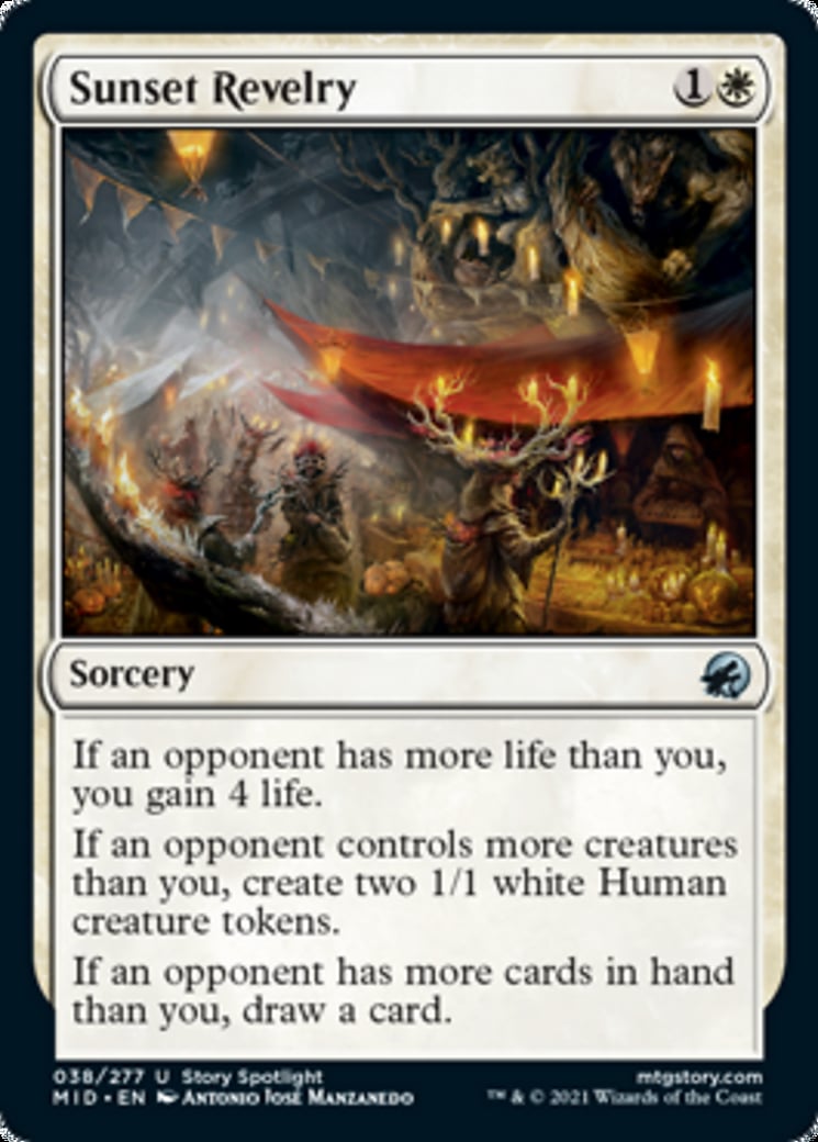 Sunset Revelry - Innistrad: Midnight Hunt-(038)