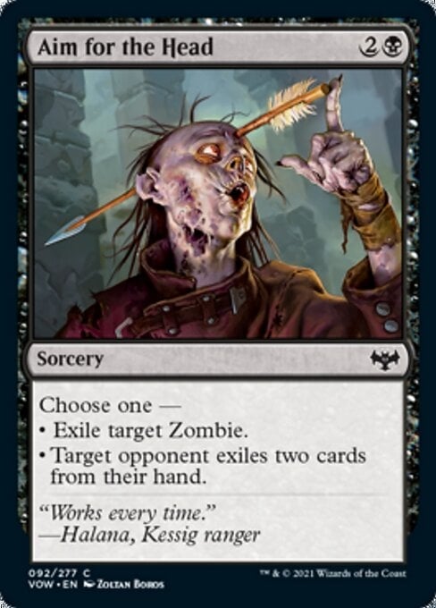 Aim for the Head - Innistrad: Crimson Vow-(092)