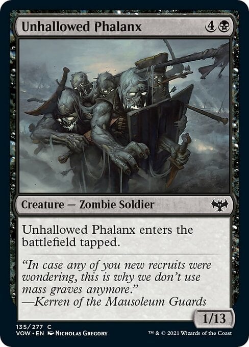 Unhallowed Phalanx - Innistrad: Crimson Vow-(135)