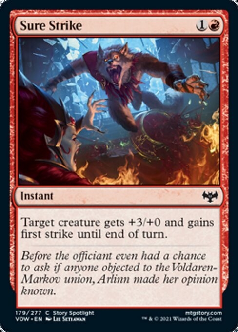 Sure Strike - Innistrad: Crimson Vow-(179)