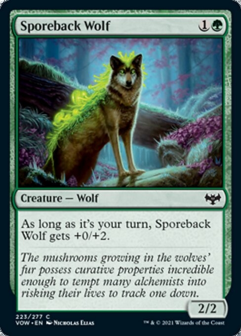 Sporeback Wolf - Innistrad: Crimson Vow-(223)