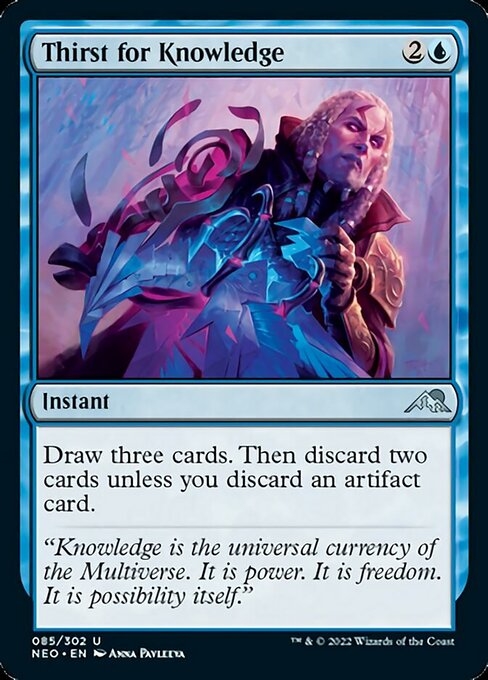 Thirst for Knowledge - Kamigawa: Neon Dynasty-(085)