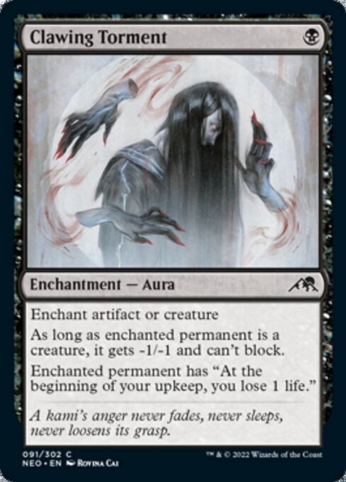 Clawing Torment - Kamigawa: Neon Dynasty-(091)