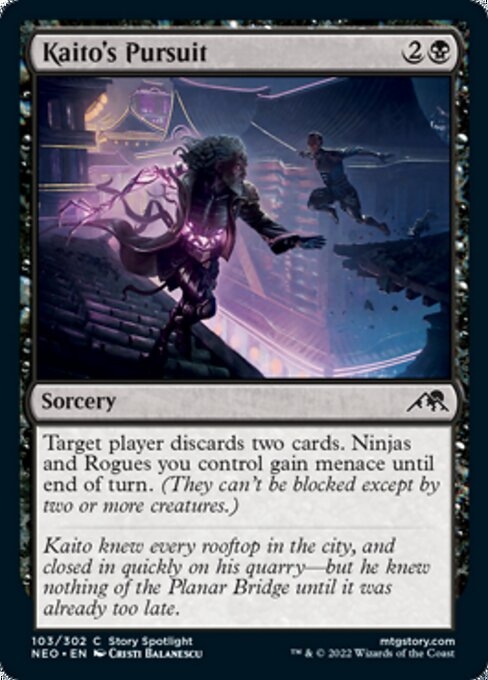 Kaito's Pursuit - Kamigawa: Neon Dynasty-(103)