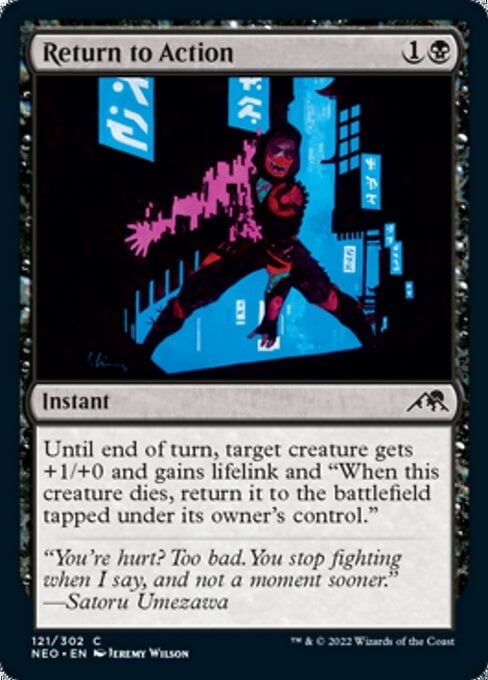 Return to Action - Kamigawa: Neon Dynasty-(121)