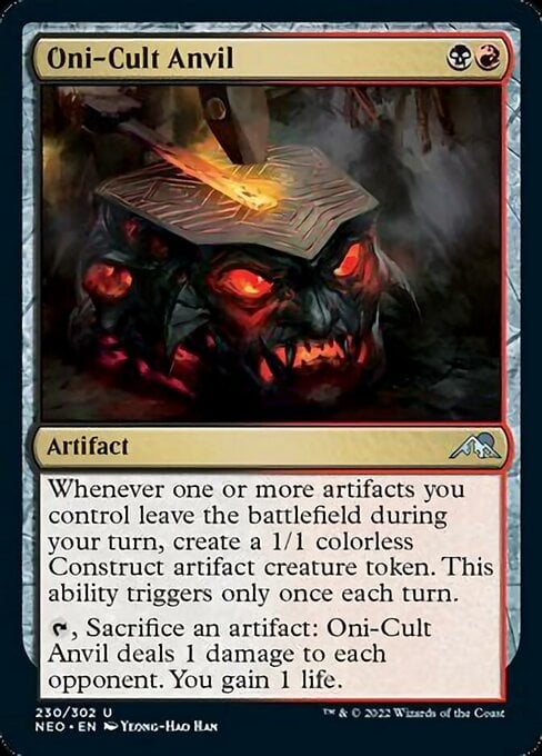 Oni-Cult Anvil - Kamigawa: Neon Dynasty-(230)