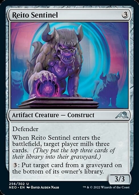 Reito Sentinel - Kamigawa: Neon Dynasty-(256)