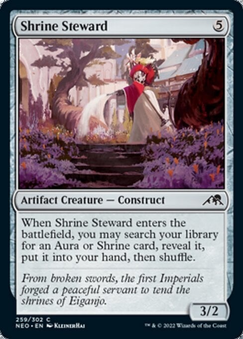 Shrine Steward - Kamigawa: Neon Dynasty-(259)