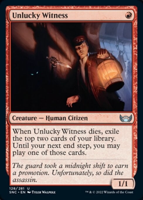 Unlucky Witness - Streets of New Capenna-(128)