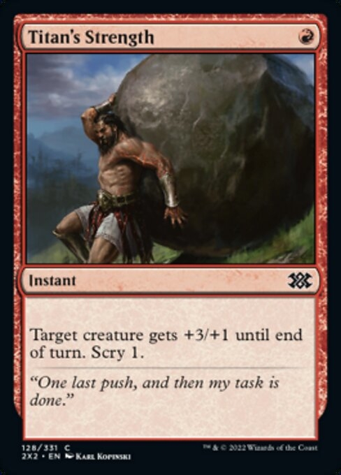 Titan's Strength - Double Masters 2022-(128)