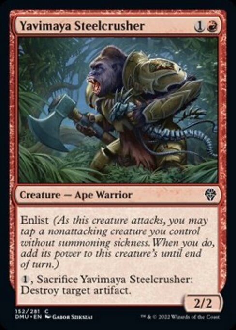 Yavimaya Steelcrusher - Dominaria United-(152)