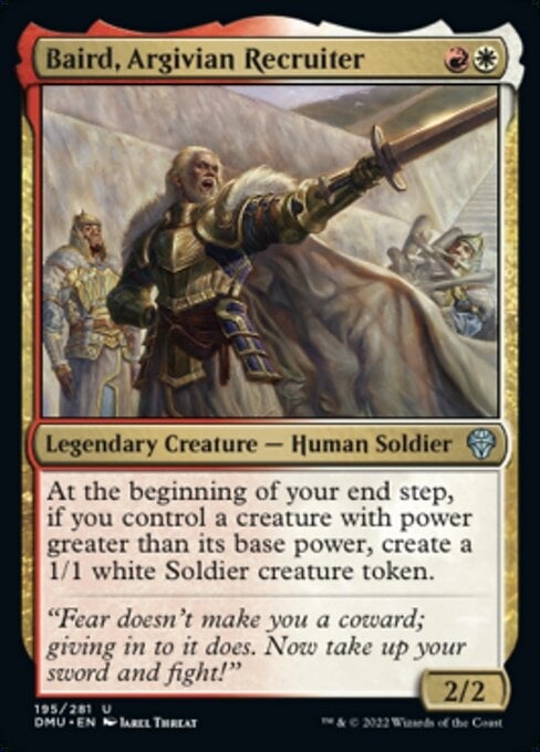 Baird, Argivian Recruiter - Dominaria United-(195)