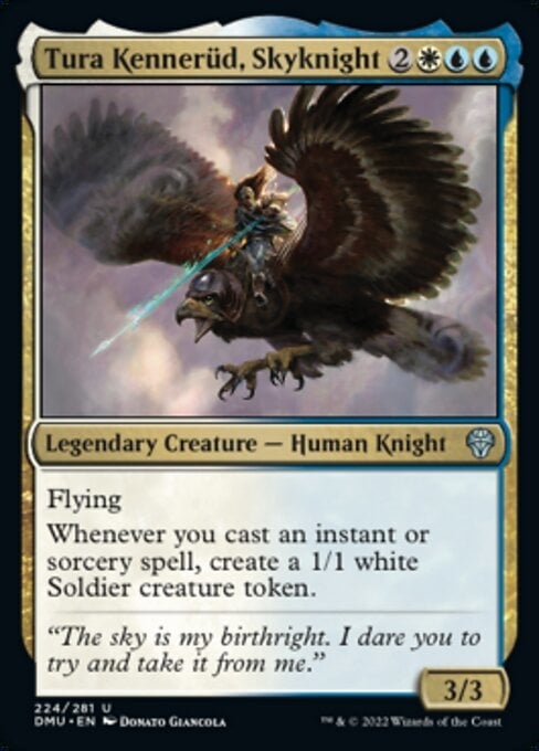 Tura KennerÃ¼d, Skyknight - Dominaria United-(224)