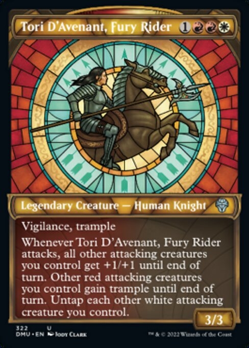 Tori D'Avenant, Fury Rider - Dominaria United-(322)