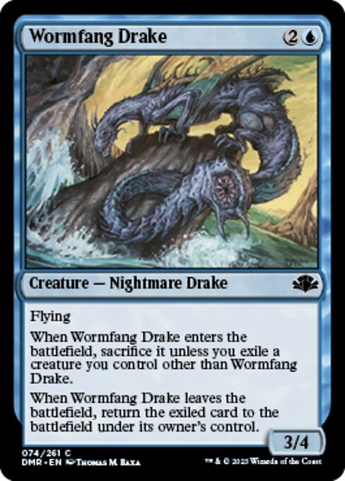 Wormfang Drake - Dominaria Remastered-(074)