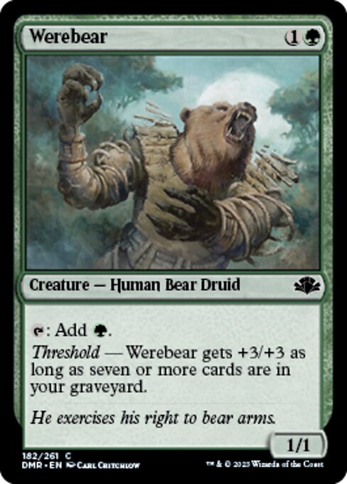 Werebear - Dominaria Remastered-(182)