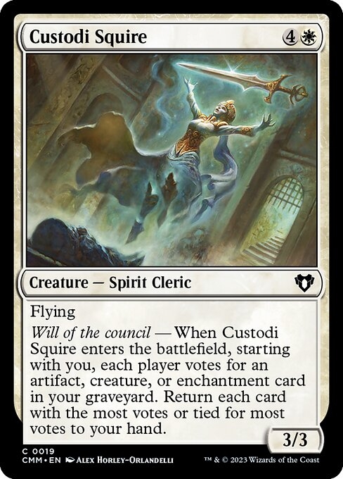 Custodi Squire - Commander Masters-(019)