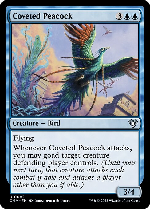 Coveted Peacock - Commander Masters-(082)